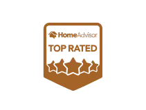HomeAdvisor Top Rated Service Badge