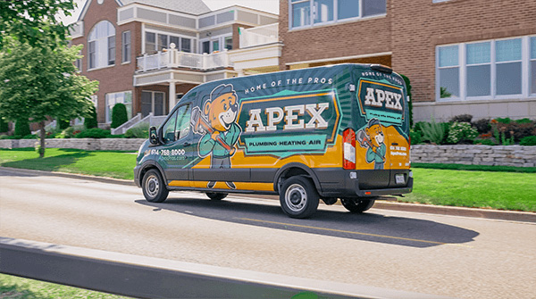 apex plumbing hvac electric van