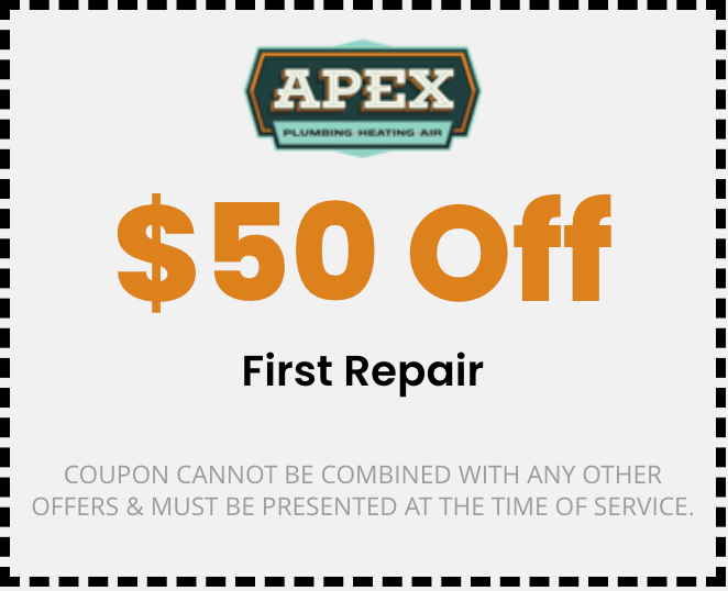 $50 off any repair hvac or plumbing job