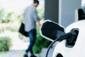 Home EV charging station